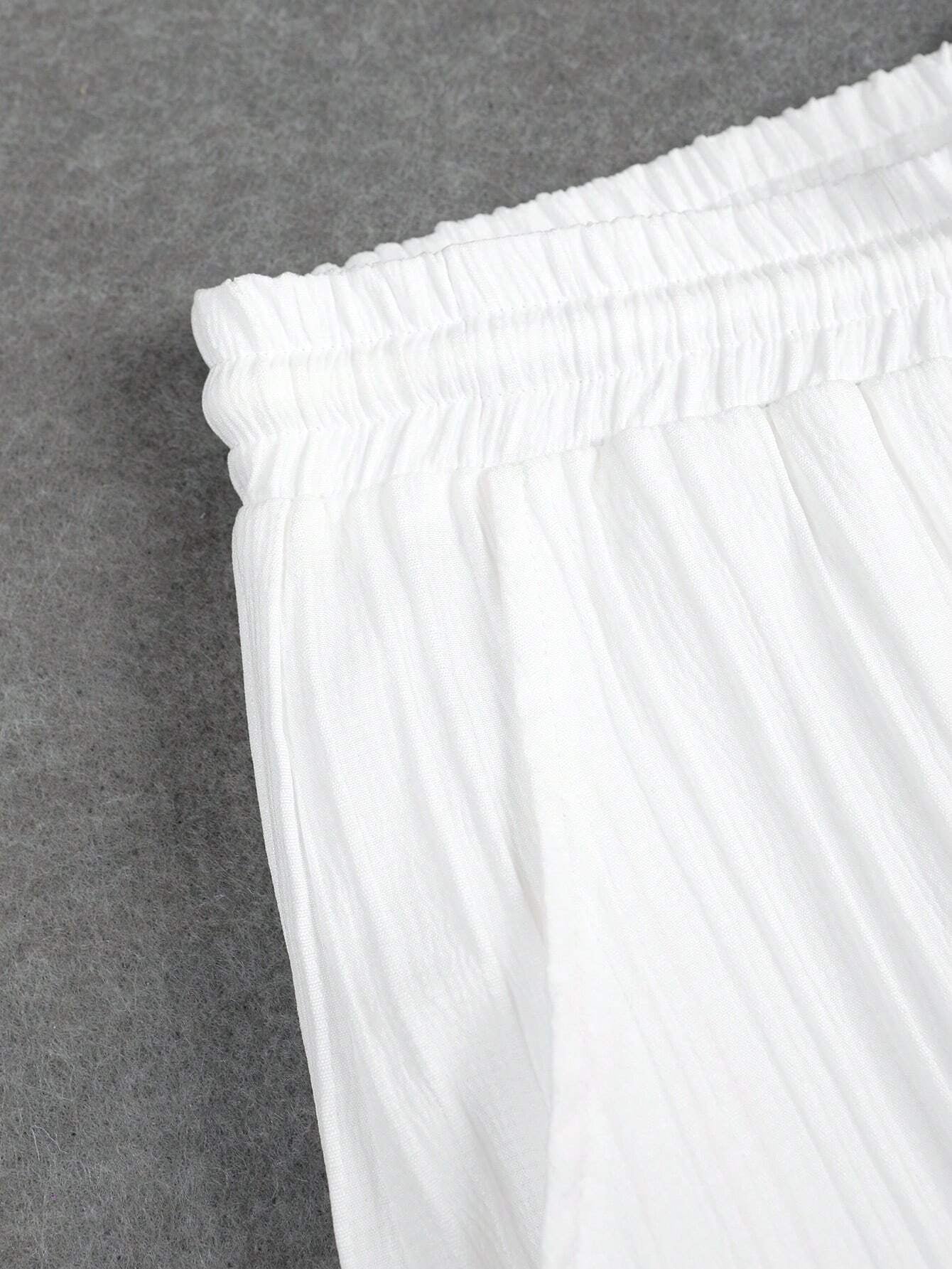 Elevate Your Everyday Style with the Manfinity Homme Solid Button-Up Shirt & Drawstring Waist Pants Set